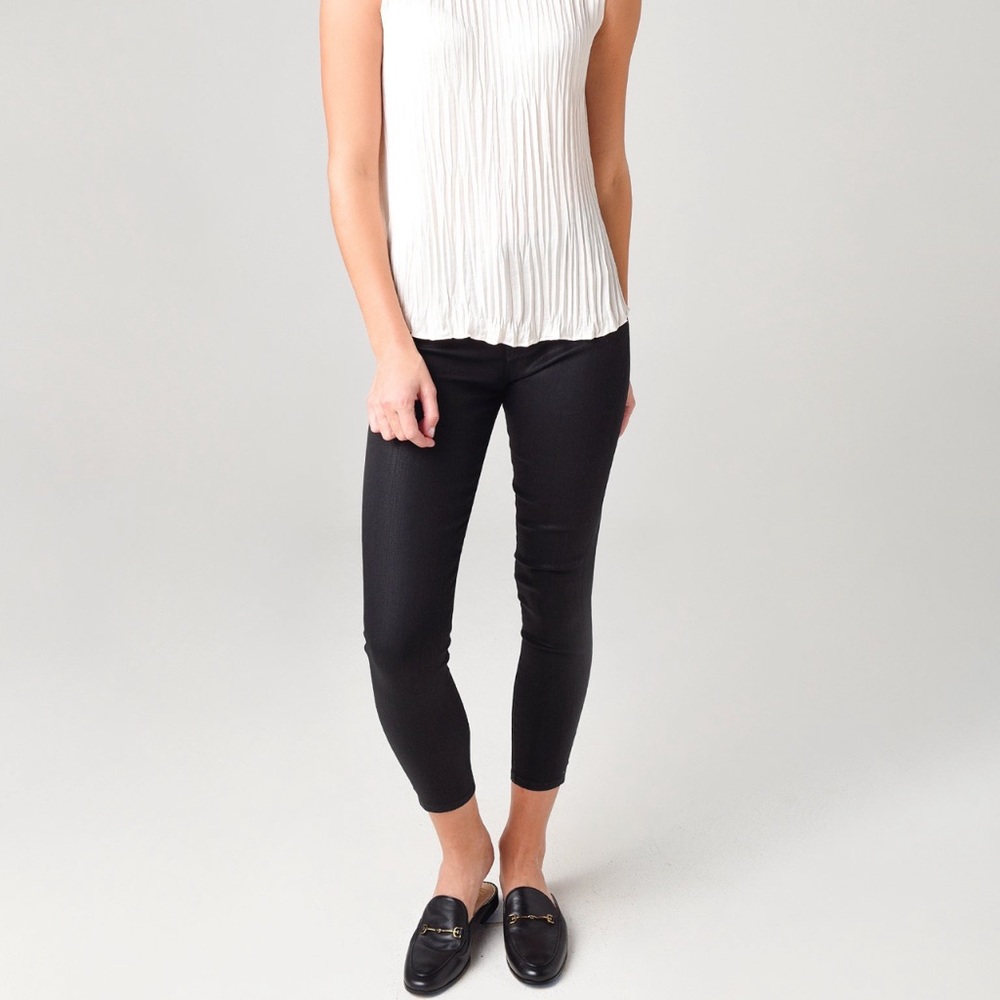 JBRAND Alina high rise crop skinny
